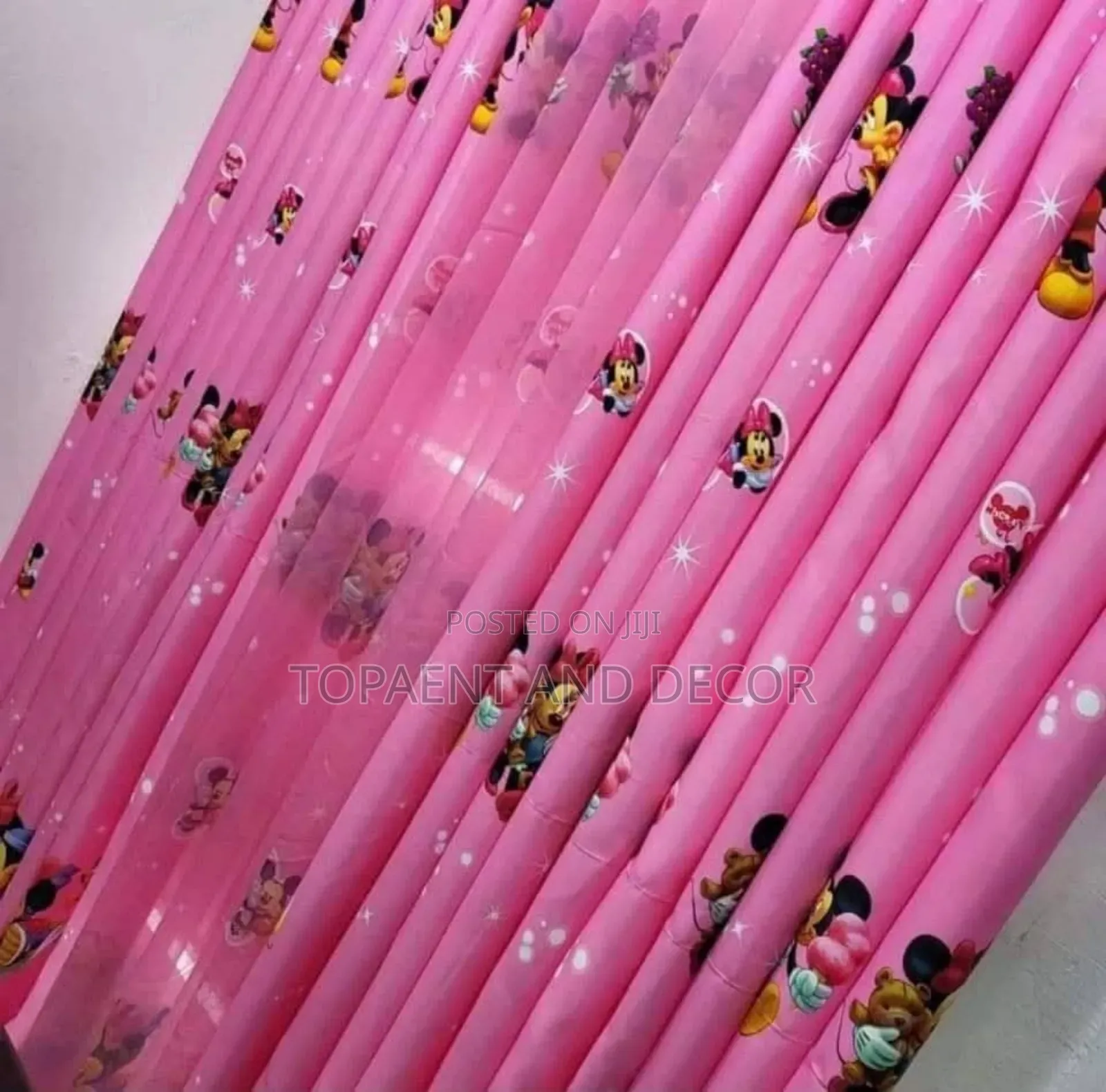 Soft Kids Drapery Curtain for Home Decor