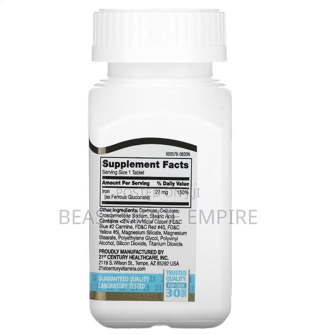 Iron 27mg Made in Usa - thumbnail 2