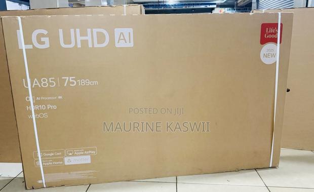 Lg 75′′ Ua85 Ai Smart Webos Tv