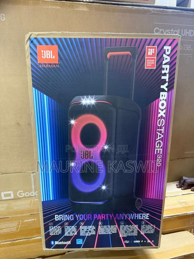 320 Partybox JBL -Black - main view