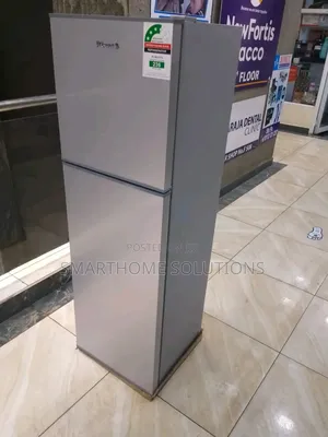 Volsmart 172l Double Door Fridge (Vl-bcd172) Silver