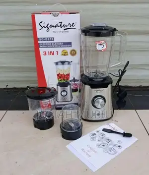 Sg-B809 Signature 3in 1 Blender With Chopper and Grinder