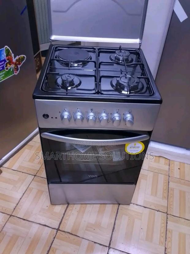 Von 50*50 3+1 Hot Plate Standing Cooker With Electric Oven
