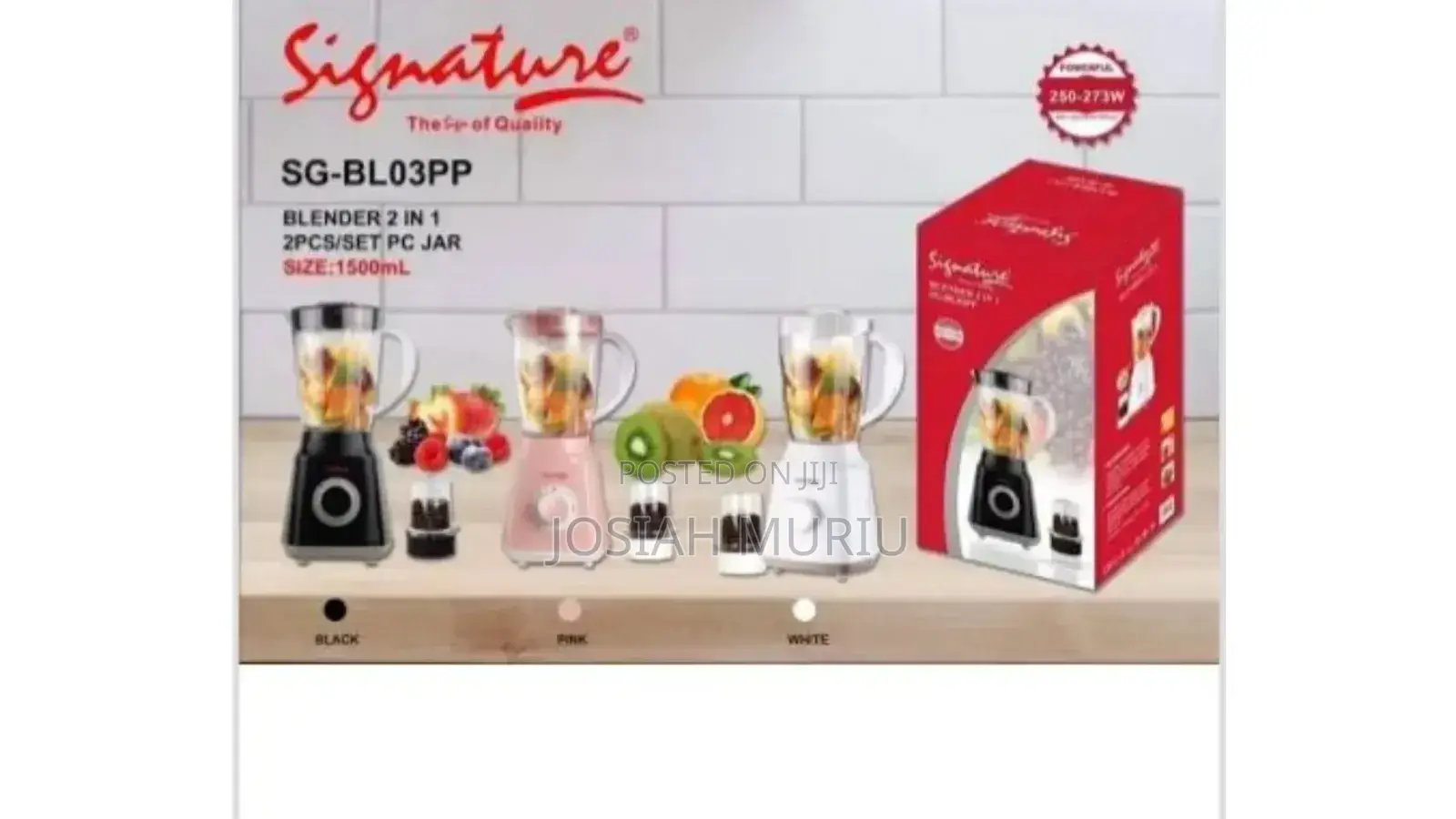 2in1 Signature Blender