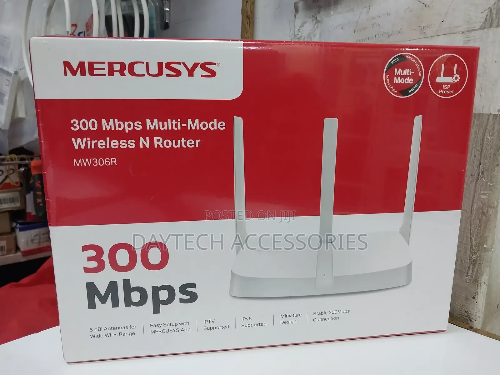 Mercusys Mw306r Wireless N Router, 300mbps