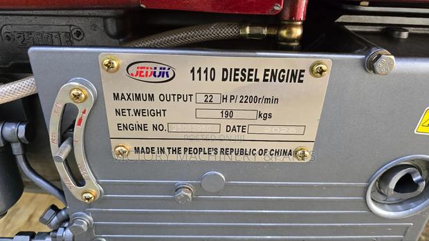 22hp/1110 Diesel Engine Machine Water Cooled - thumbnail 3
