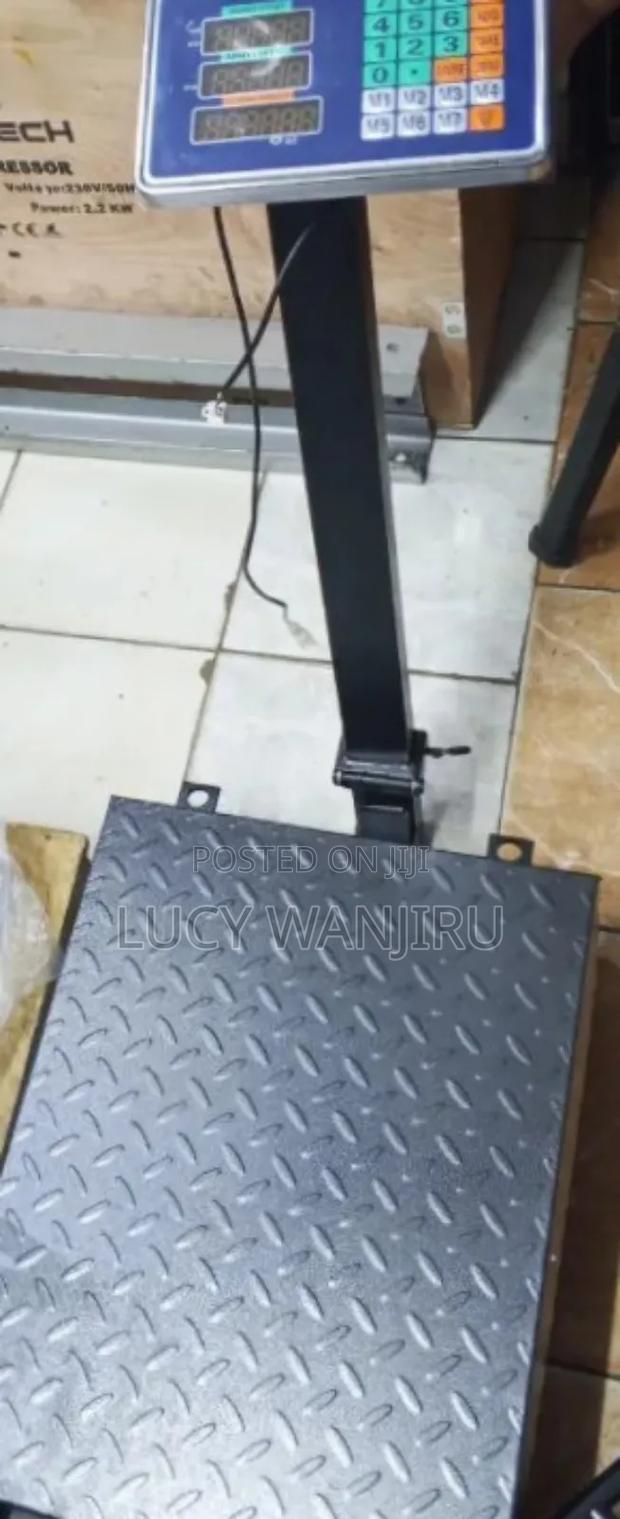 600kg Platform Scale With Guard - main view