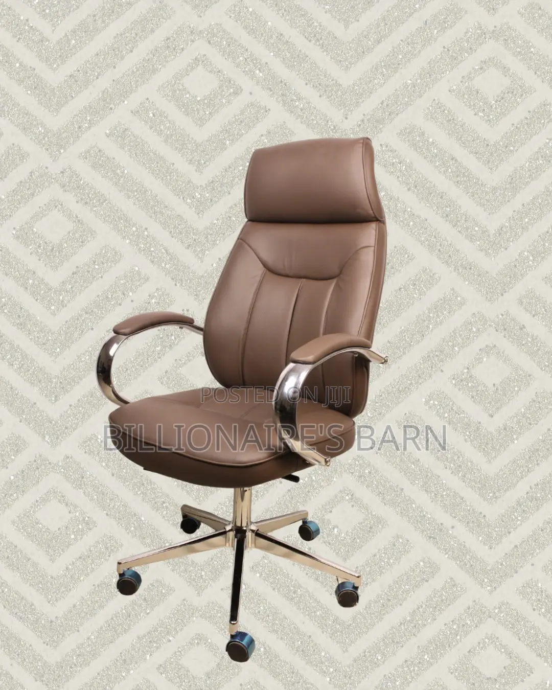 Durable Leather Tilt Chair #196 Executive | Delivery Anywhere in Kenya