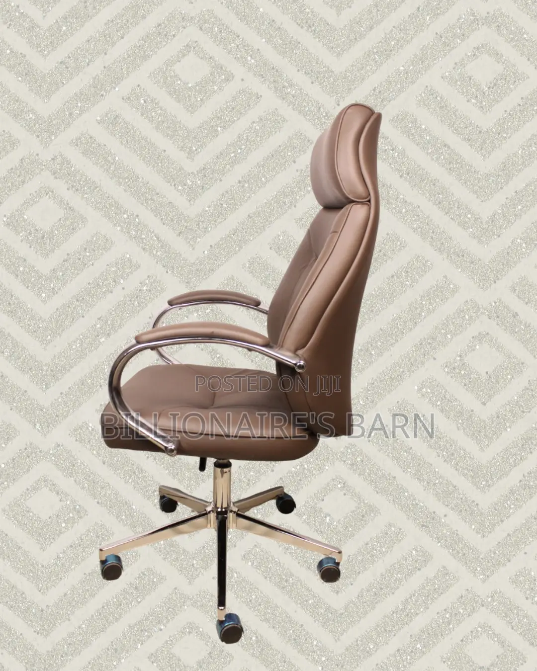 Durable Leather Tilt Chair #196 Executive | Delivery Anywhere in Kenya