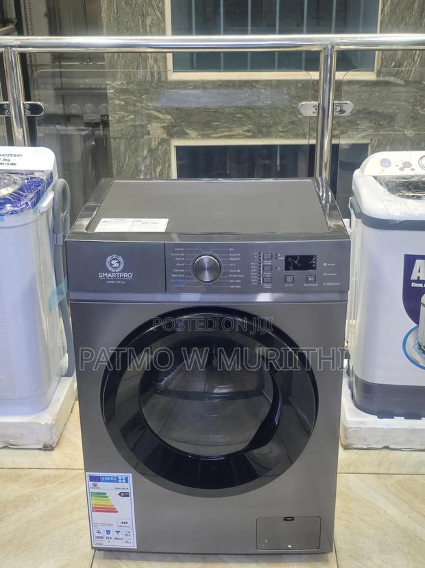 Washing Machine 8kg, Smartpro 8kg Washing Machine Wash Spin Automatic - main view