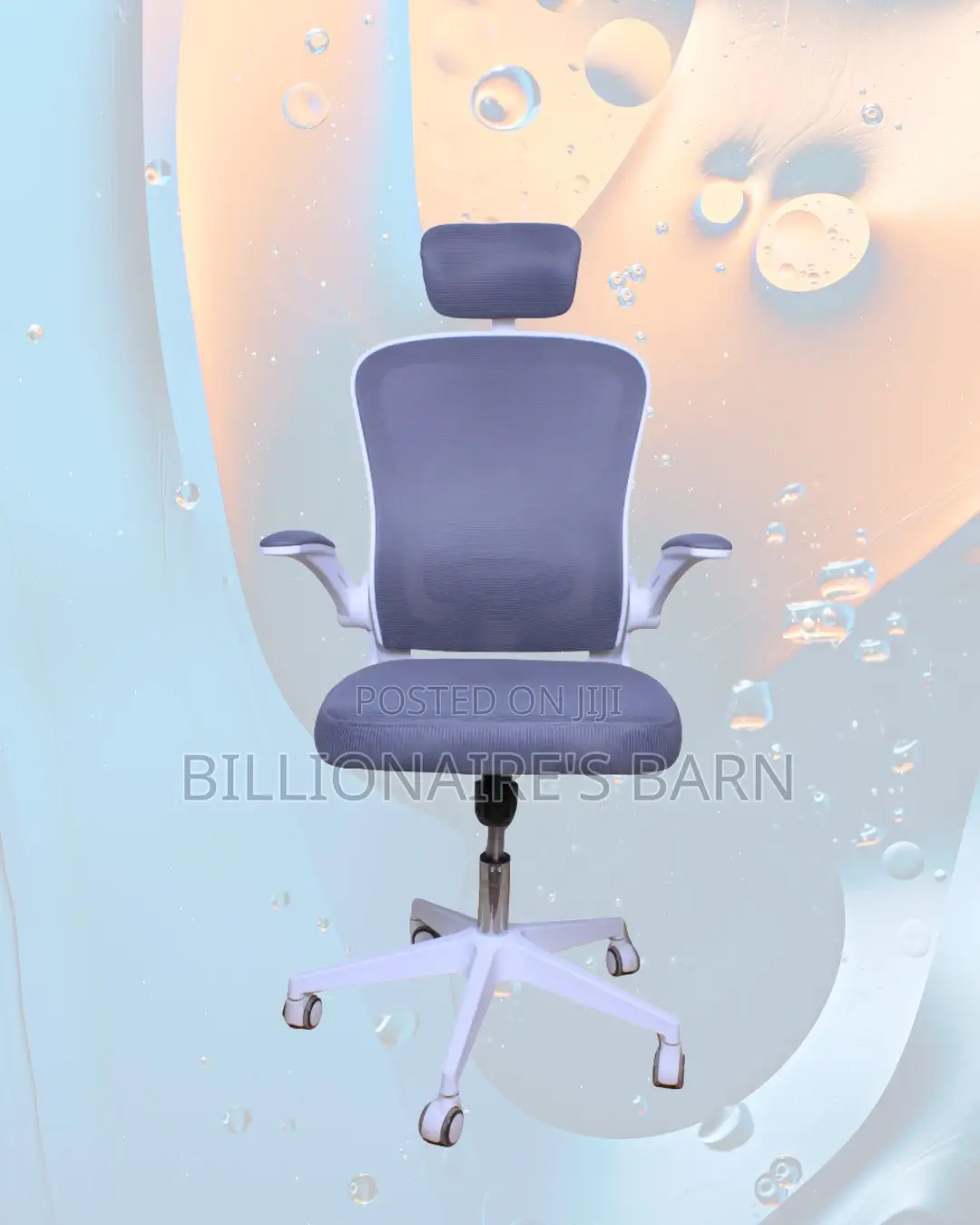Quality Chair | White Ergonomic | Delivery Anywhere in Kenya