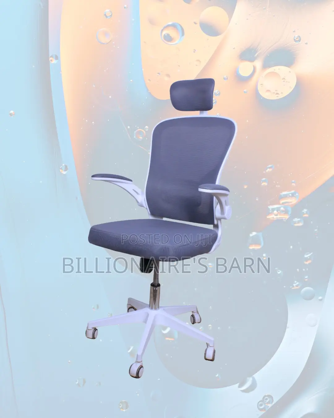 Quality Chair | White Ergonomic | Delivery Anywhere in Kenya