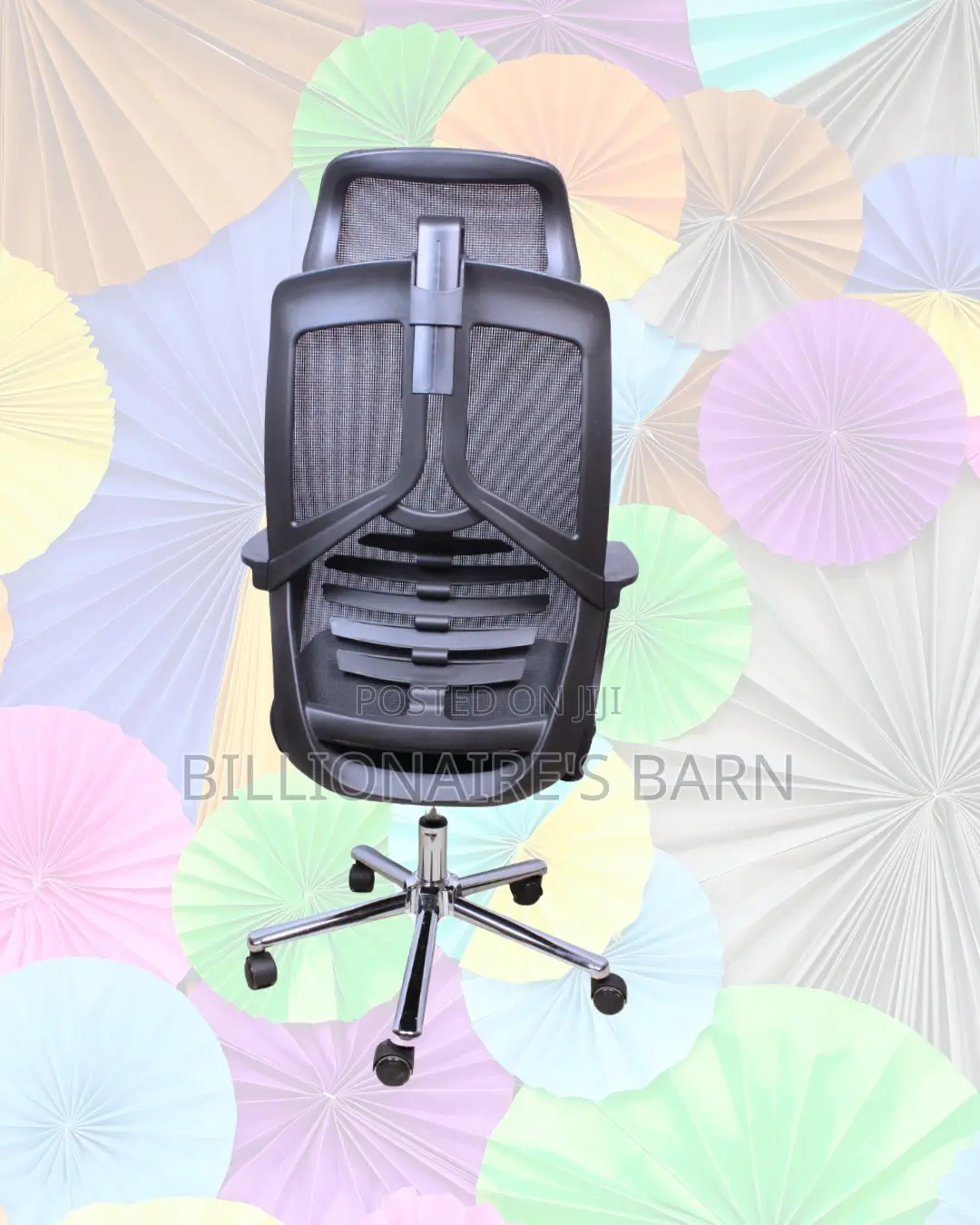 Stylish High Chair — Mesh Long Back | Top Seller in Kenya