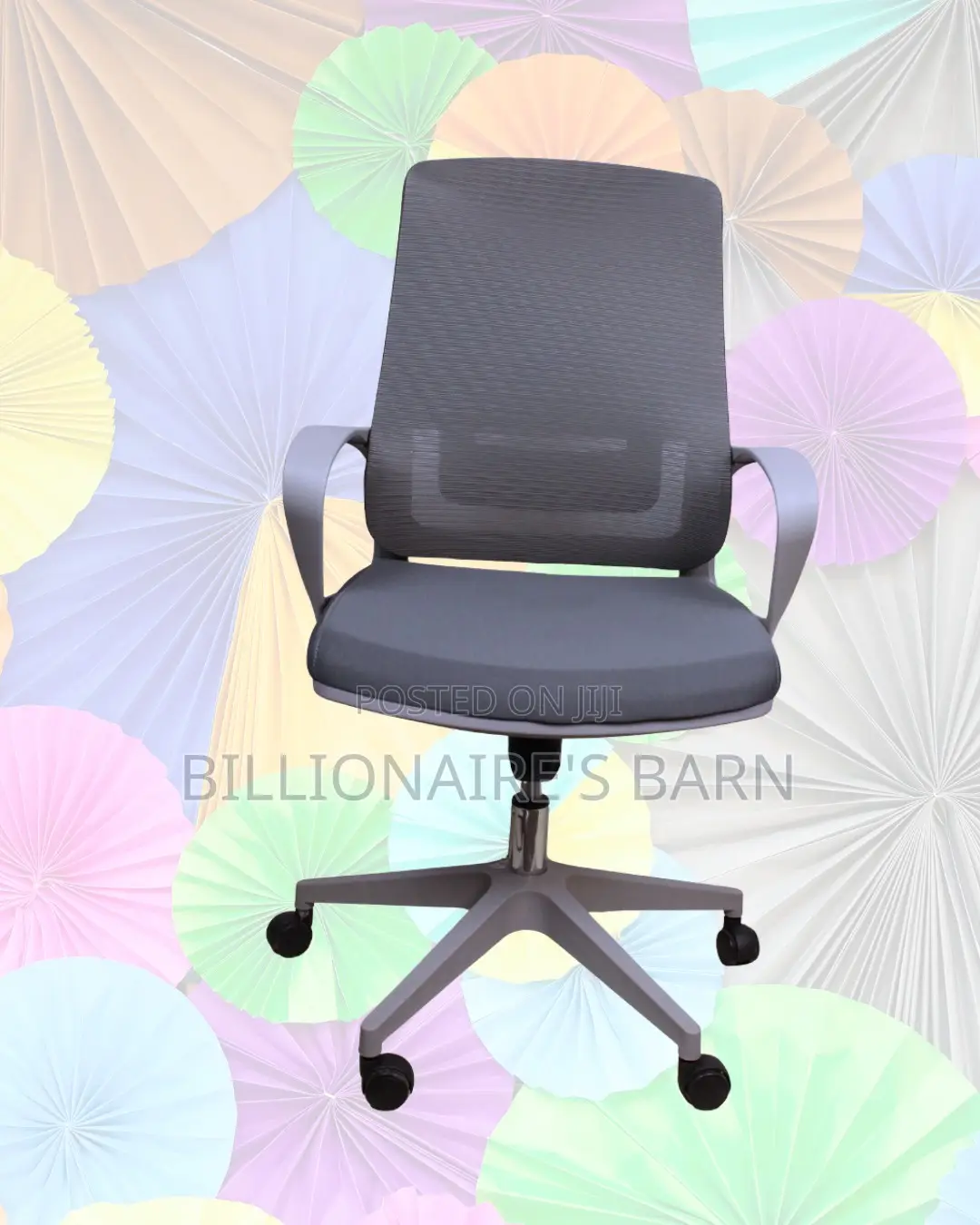 Ergonomic Grey Office Durable Steel | Nairobi Delivery Guaranteed