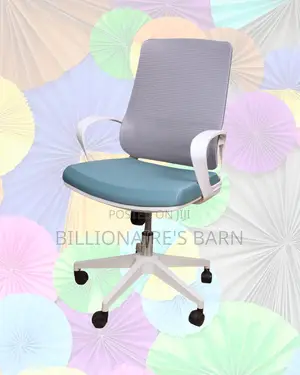 Swivel Chair Lock #196 White Ergonomic | Delivery Anywhere in Kenya