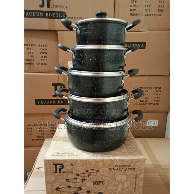 Jp Non Stick New Model 10pc Cookware Set