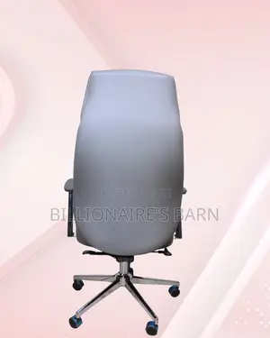 Premium Leather Grey Mesh Chair | Delivery Anywhere in Kenya