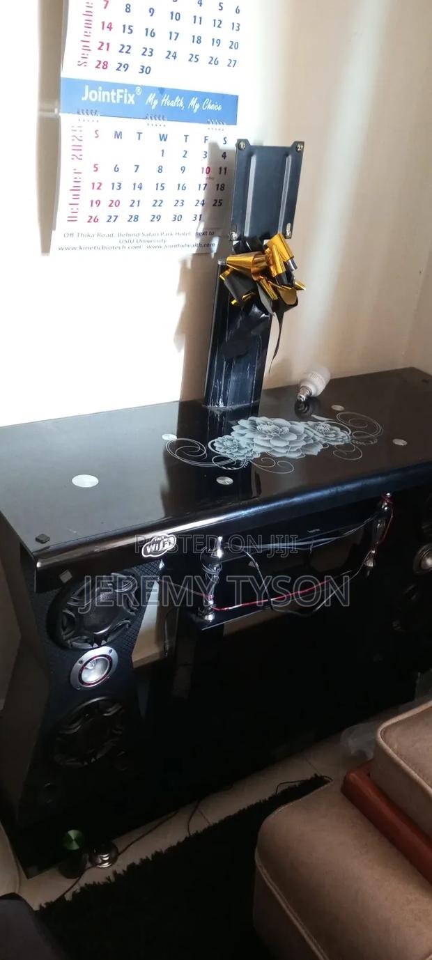 Tv Stand With Built in Woofer