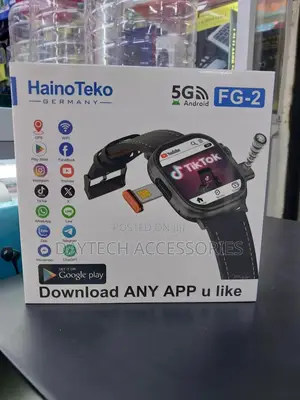 Hainoteko Fg-2 5g Android Smart Watch With 5g Sim Support Built.