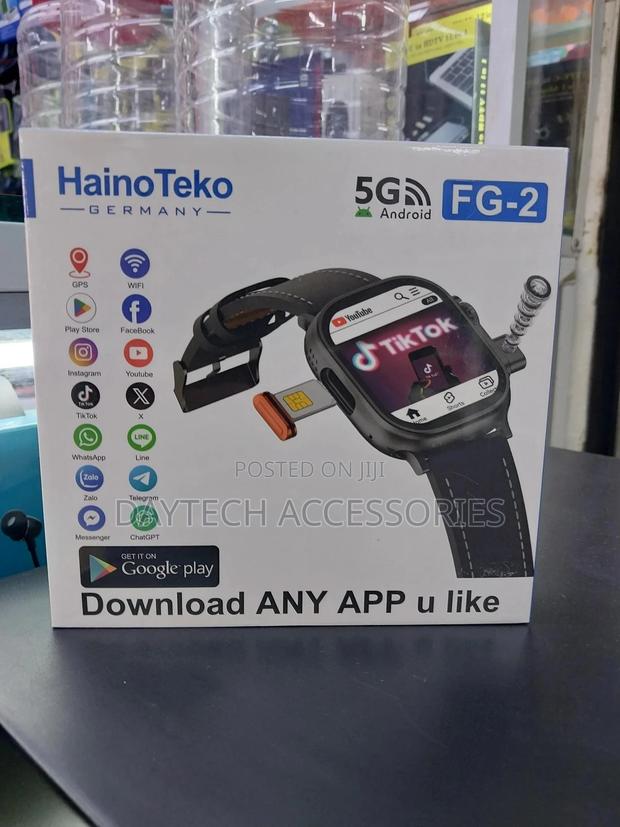 Hainoteko Fg-2 5g Android Smart Watch With 5g Sim Support Built. - thumbnail 3