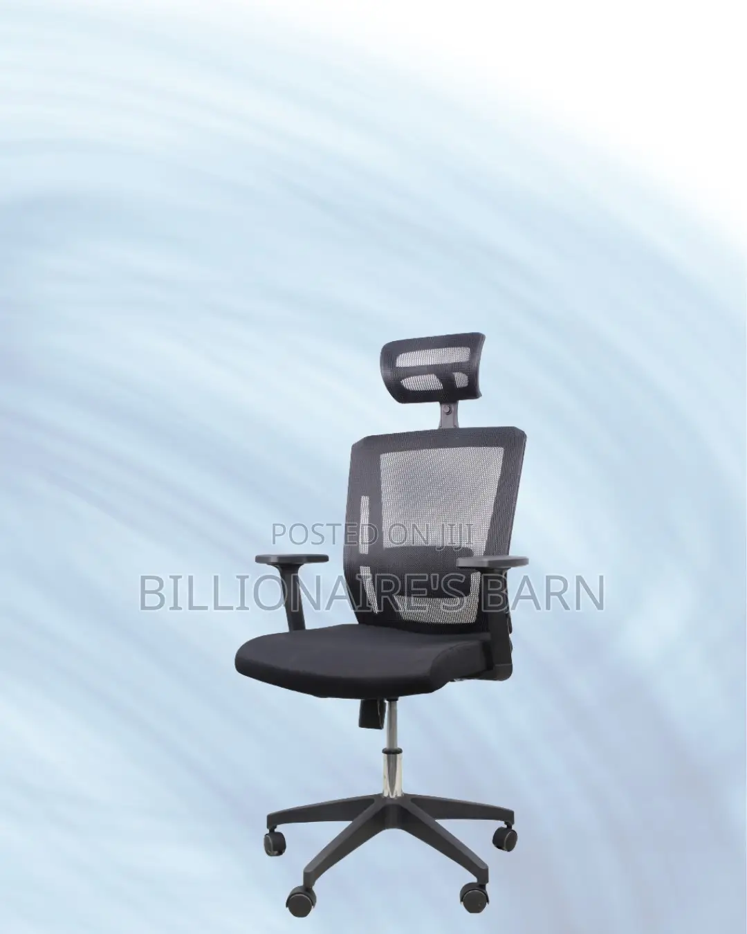 Adjustable Mesh Seat With Headrest | Ideal for Students Creatives