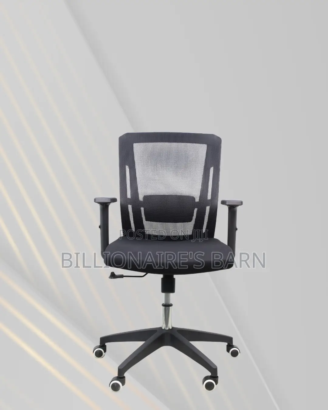 Compact Mid-Back Office Chair | Nylon Base, Everyday Comfort