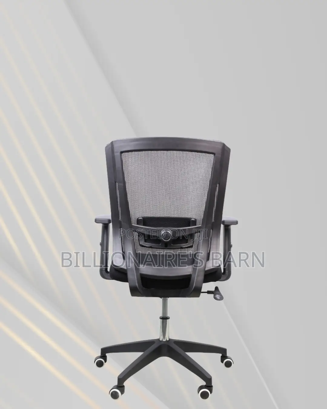 Compact Mid-Back Office Chair | Nylon Base, Everyday Comfort