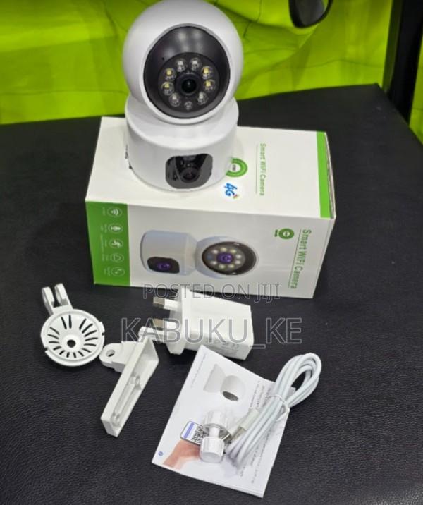 V380 Dual Lens 4g Simcard Indoor CCTV Camera