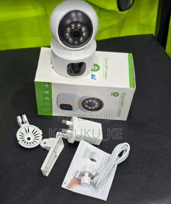 V380 Dual Lens 4g Simcard Indoor CCTV Camera