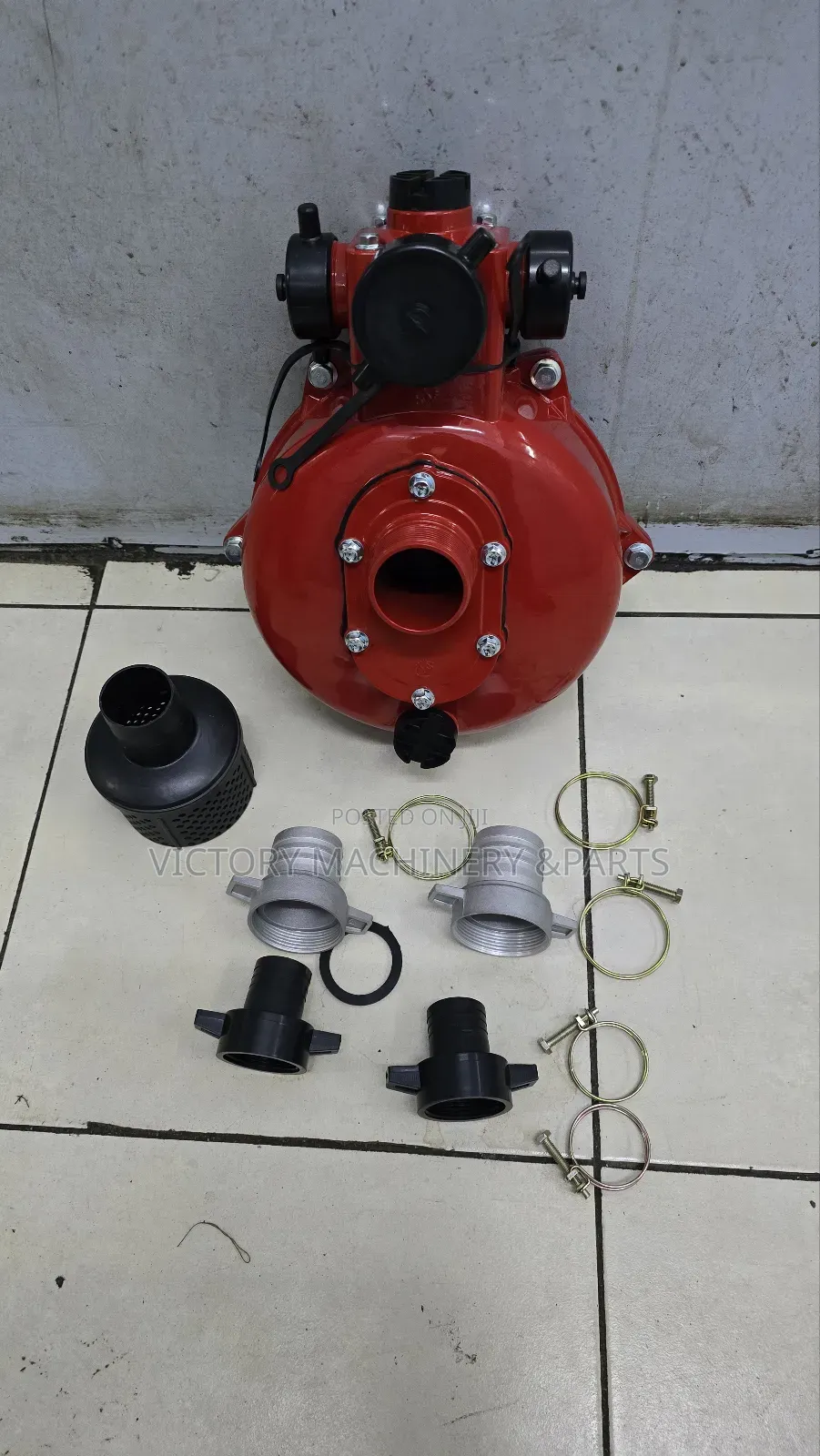 2 Inch High Pressure Double Impeller Key Type Water Pump