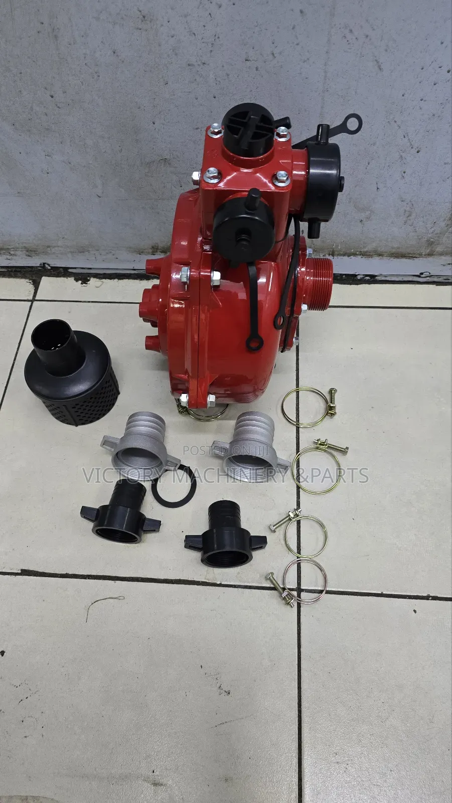2 Inch High Pressure Double Impeller Key Type Water Pump