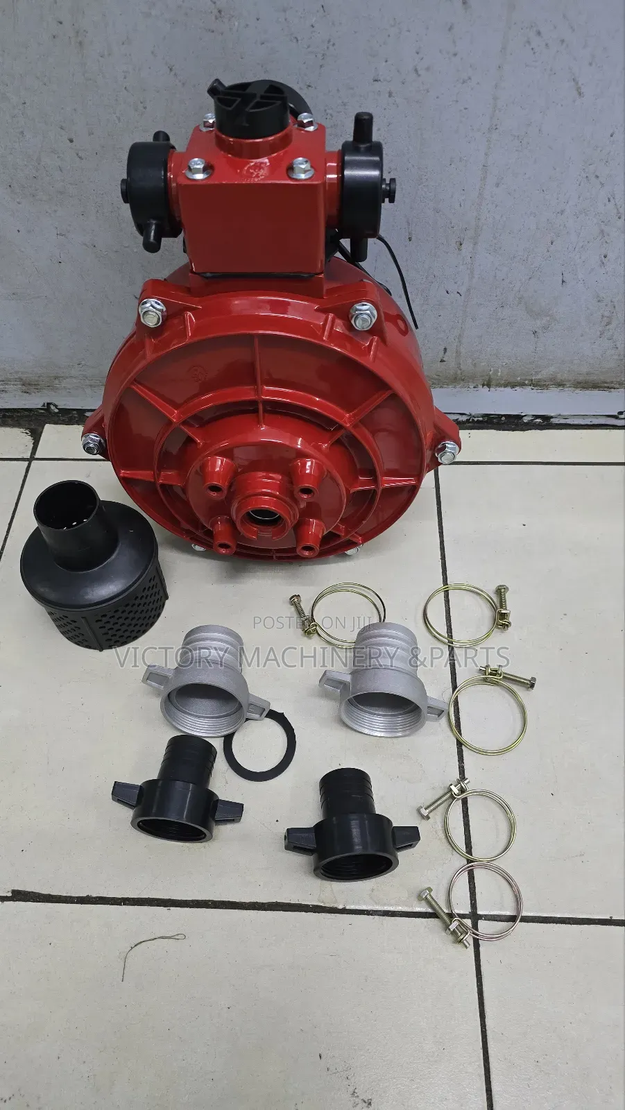 2 Inch High Pressure Double Impeller Key Type Water Pump