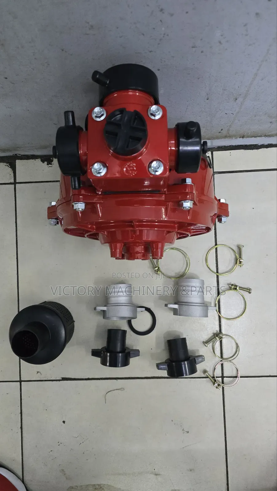 2 Inch High Pressure Double Impeller Key Type Water Pump