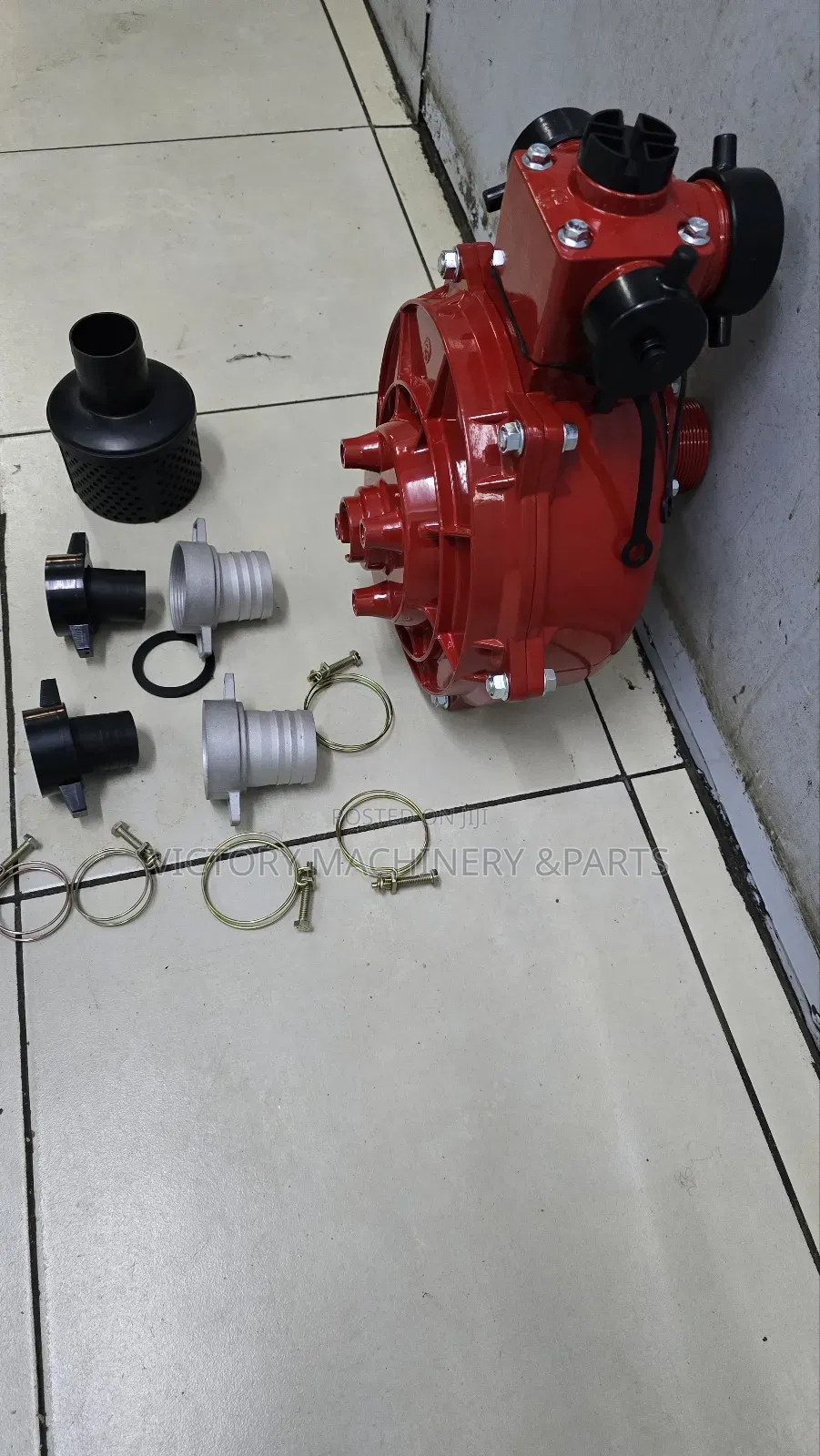 2 Inch High Pressure Double Impeller Key Type Water Pump