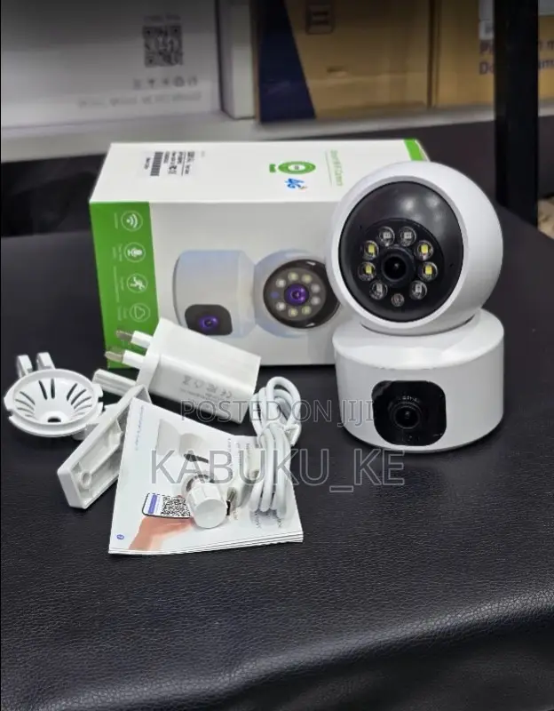 4g Dual Lens PTZ Baby Monitor Home Security CCTV Camera