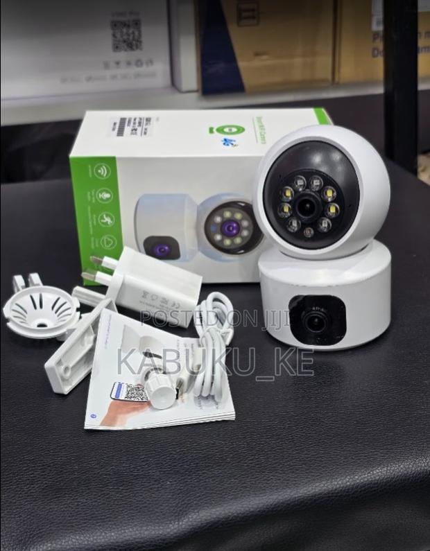 4g Dual Lens PTZ Baby Monitor Home Security CCTV Camera