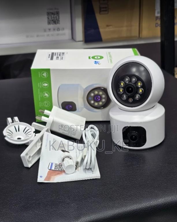 4g Dual Lens V380 Smart Indoor Wireless Indoor Baby Monitor PTZ Camera