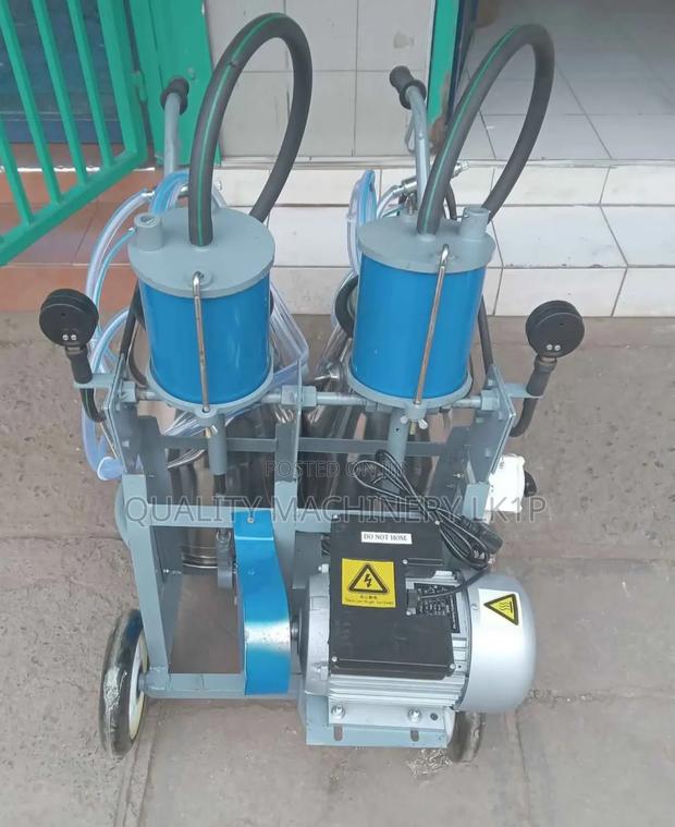 Heavy Duty Double Barrel Milking Machine Available - thumbnail 2