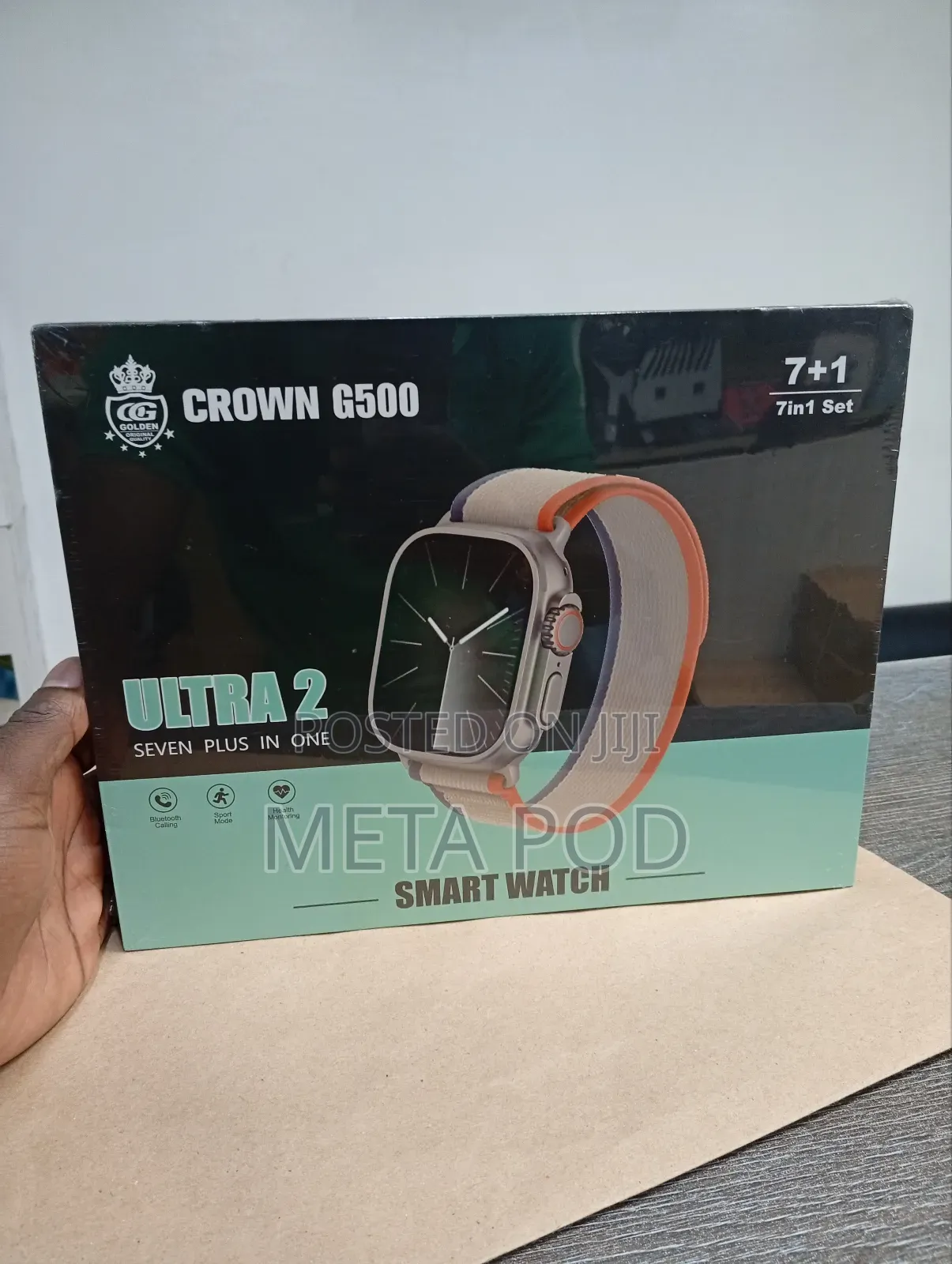 Crown G500 7 in 1 Ultra 2 Model Smart Watch
