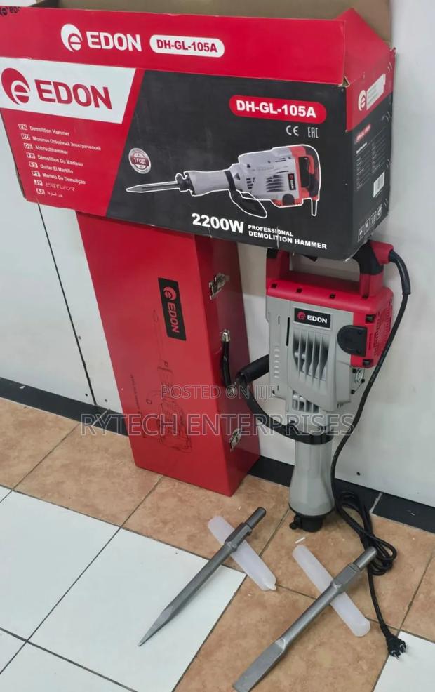 Edon Electric Jack Hammer/Demolition Hammer 2200w - main view