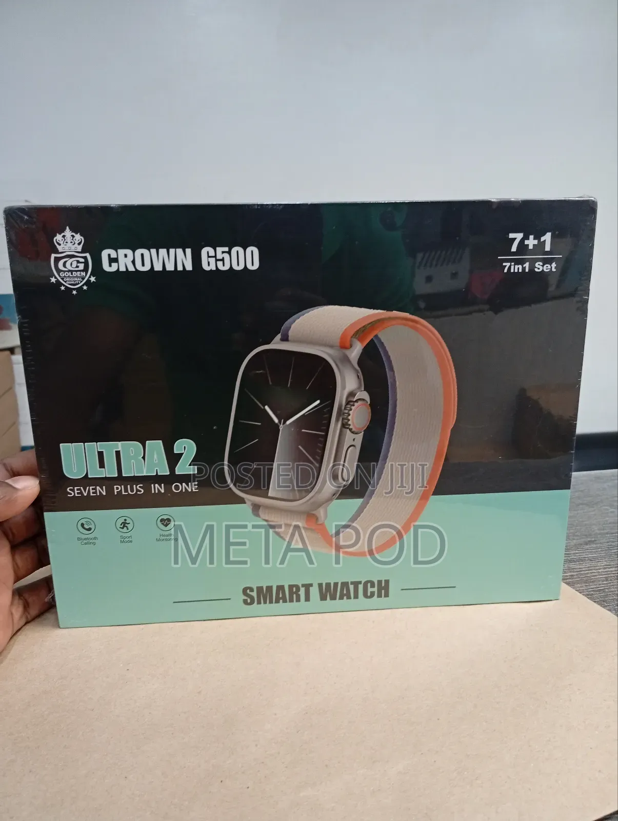Crown G500 7 in 1 Ultra 2 Model Smart Watch