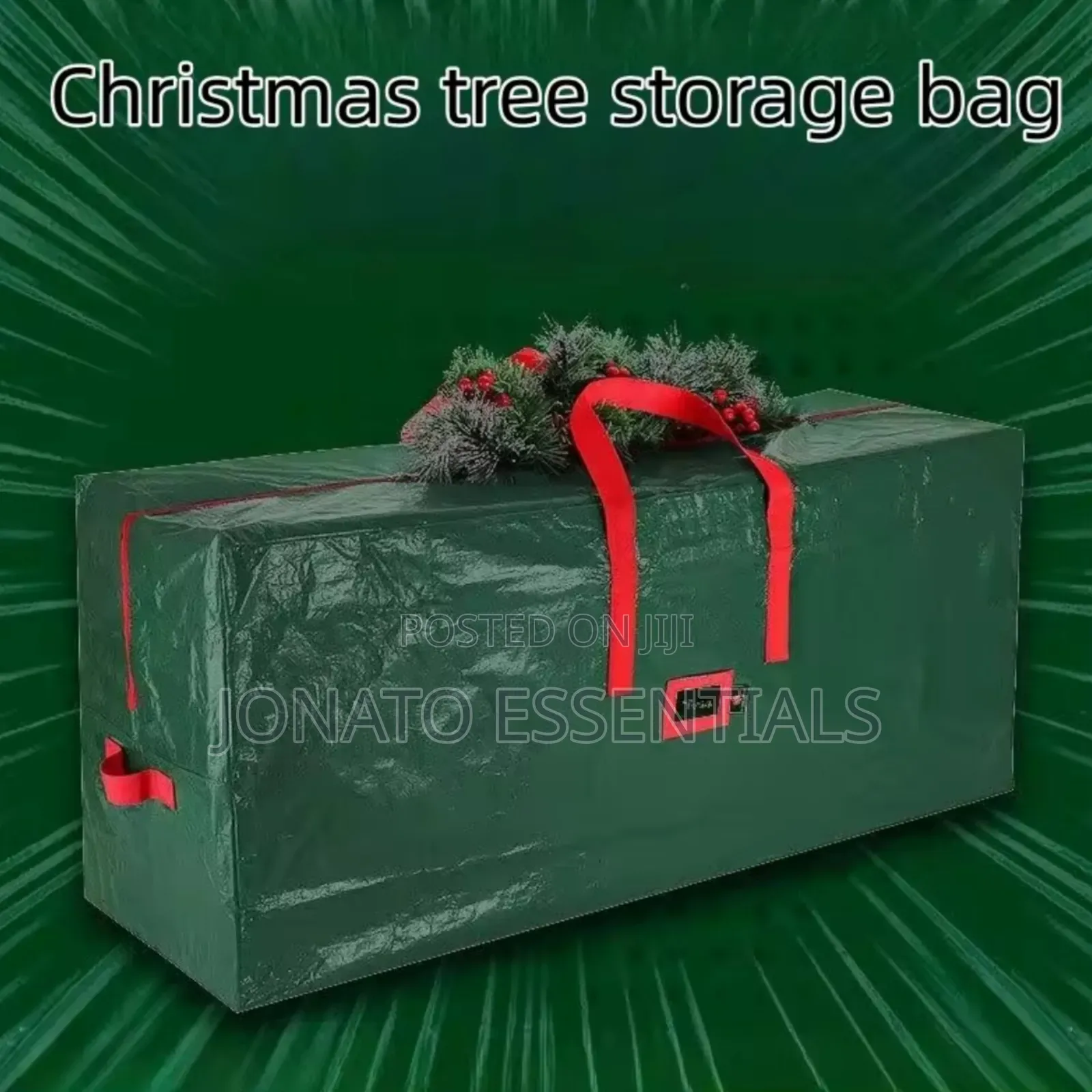 Heavy Duty Christmas Tree Storage Bag for Upto 10ft