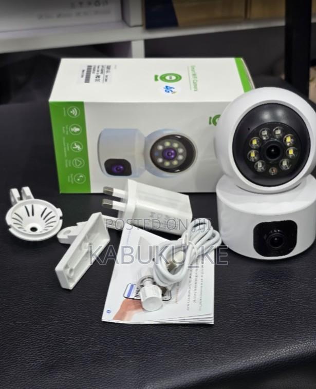 4g Dual Lens Mini PTZ Camera With Two Way Audio and Night Vision
