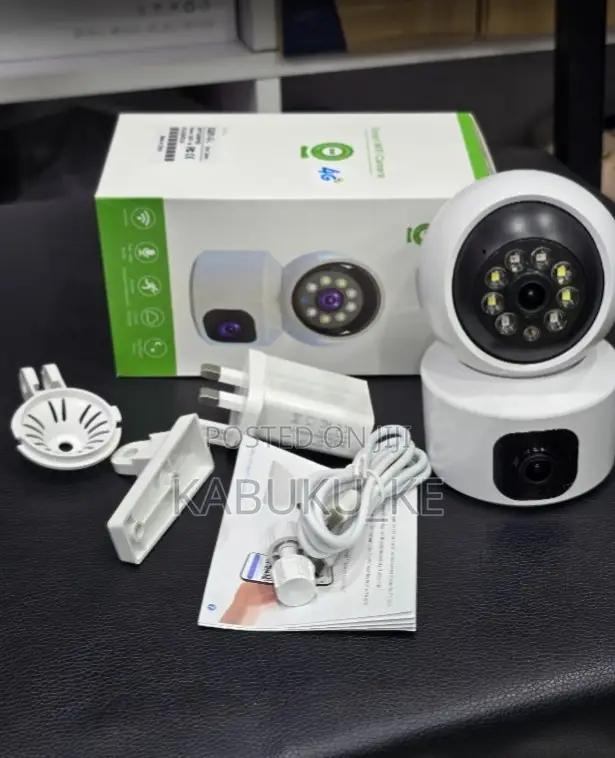 4g Dual Lens Mini PTZ Camera With Two Way Audio and Night Vision