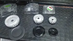 Oven Top Gas Cap and Hob for Gas Cooker Set of 3