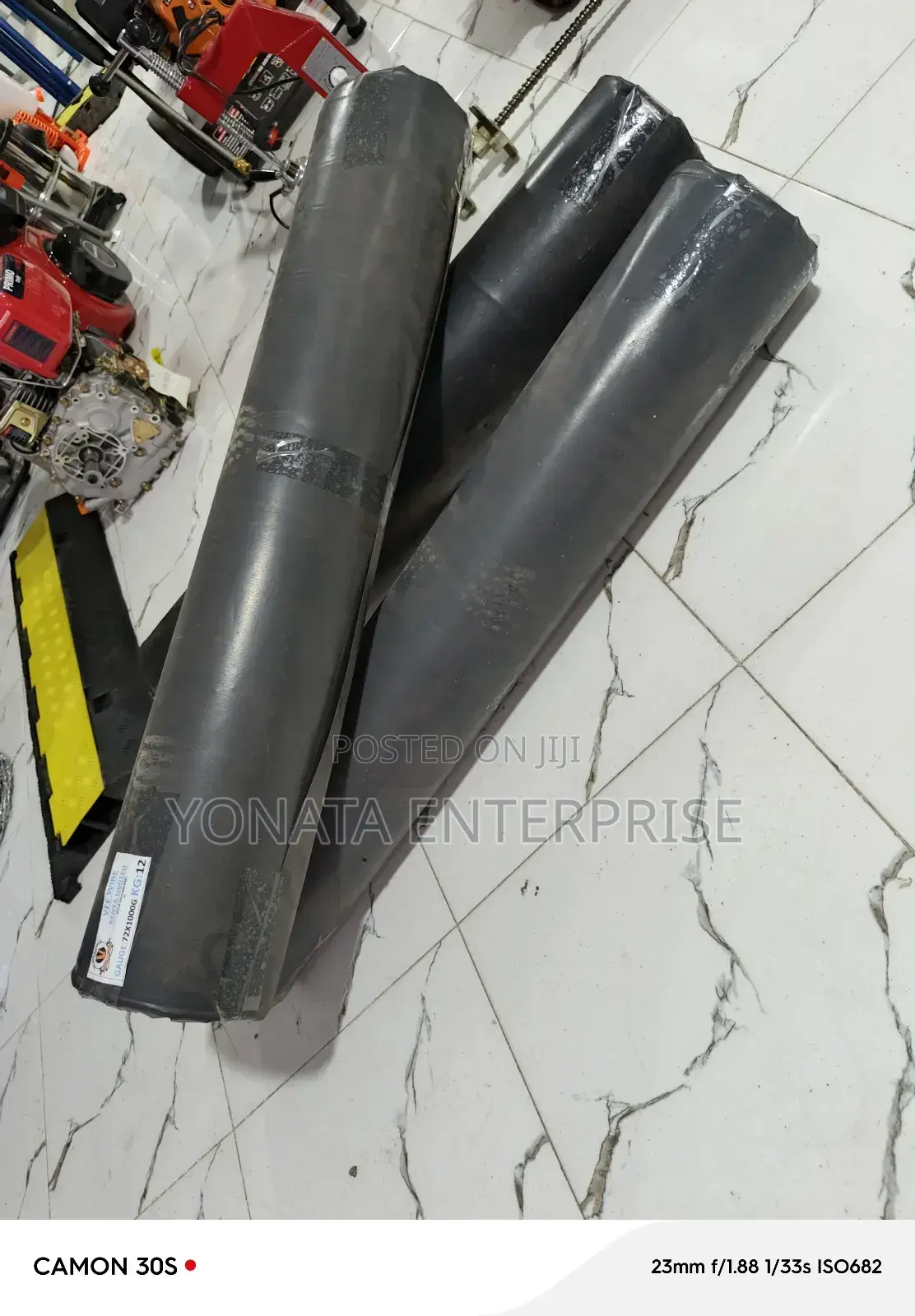 Black Polythene DPM for Dump Proofing