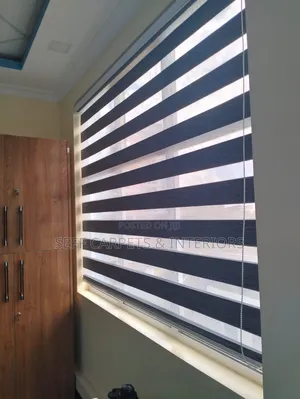 Roller Horizontal Blinds Zebra Semi Sheer