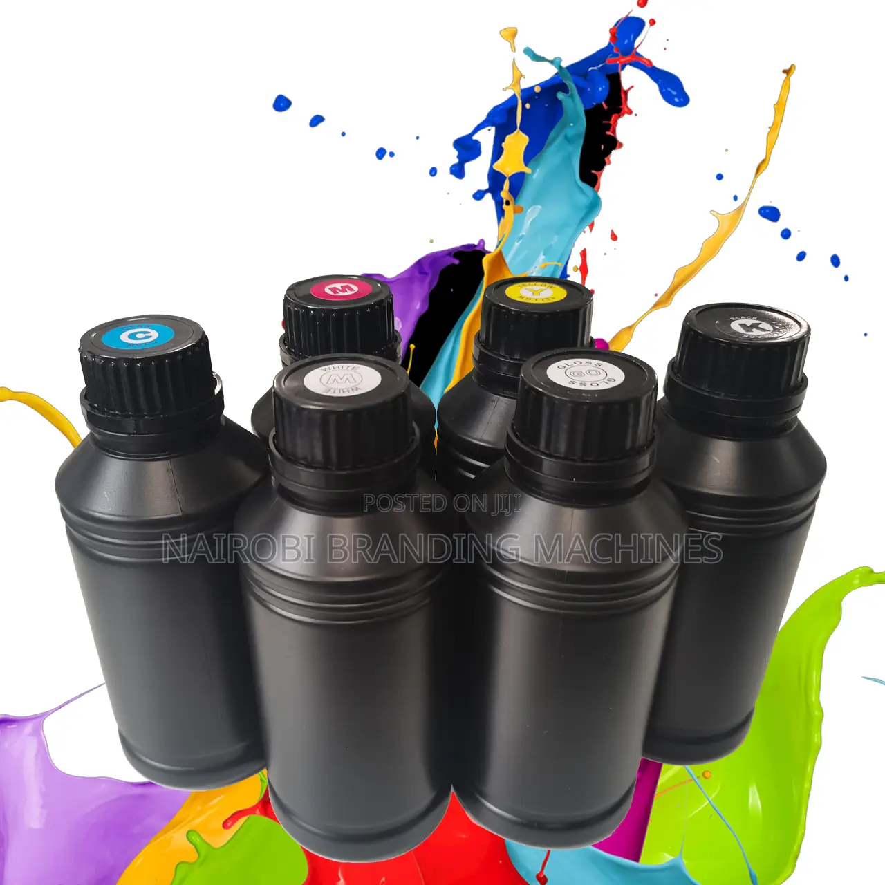 Cmyk White 1000ml/Bottle Soft Led Uv Ink