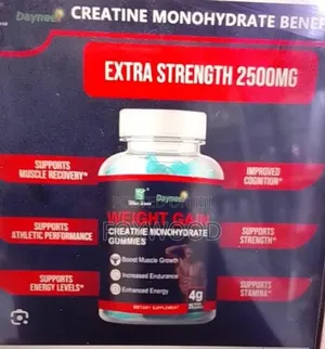 Daynee Weight Gain Creatine Monohydrate Gummies.