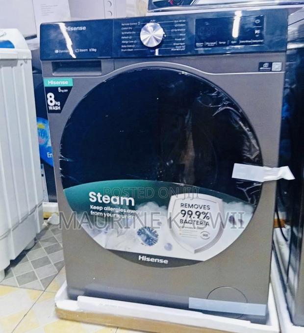 Hisense Wash Dryer 8 Kg Machine - main view